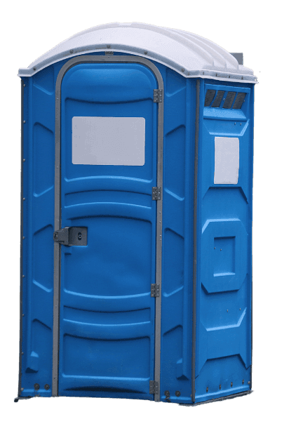 a porta potty unit available for rent in Iowa